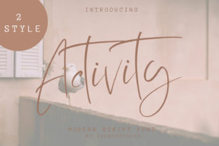 Activity: A Bold Handwritten Font for Creative Branding