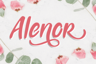 Alenor: A Script Font That Elevates Digital Branding
