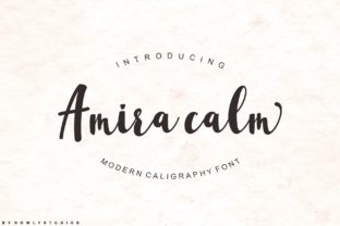 Amira Calm: A Font for Thoughtful Design