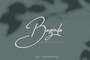 Baginda: A Script Font That Adds Personality to Every Project