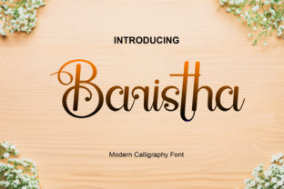 Baristha: A Script Font for Editorial Elegance