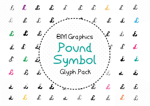 BM Graphics - Pound Symbol: A Versatile Font for Crafters and Designers