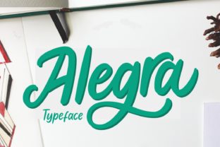 Boost Your Brand with Alegra: A Script Handwritten Font That Speaks Volumes