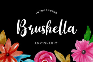 Brushella: A Script Font That Adds Elegance to Branding