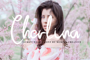 Cherlina: A Script Font with Character for Editorial Design