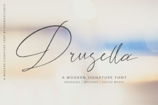 Drusella: A Font That Breathes Romance Into Design