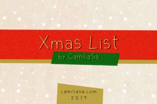Font Choice That Speaks Holiday Cheer