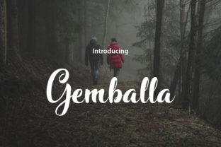Gemballa: A Script Font for Modern Digital Design