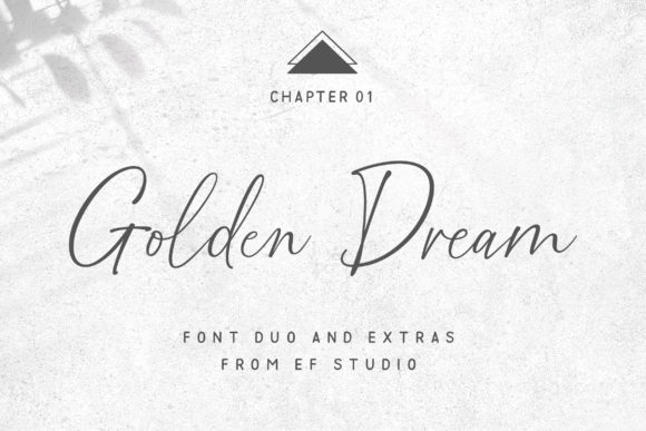 Golden Dream Duo: A Font That Breathes Life Into Branding