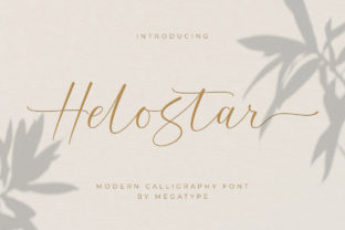 Helostar: A Script Font for Modern Web Design