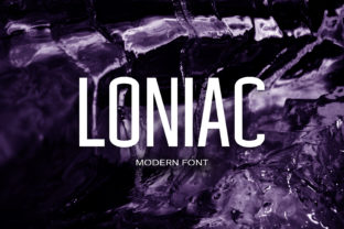 Loniac: A Modern Sans Serif Font for Digital Design