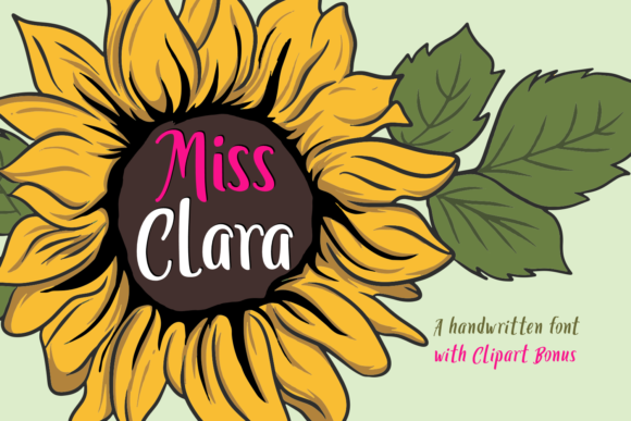 Miss Clara: A Handwritten Font for Warm Branding