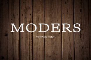 Moders: A Serif Font for Editorial Excellence
