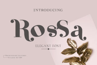 Rossa: A Font That Speaks with Style