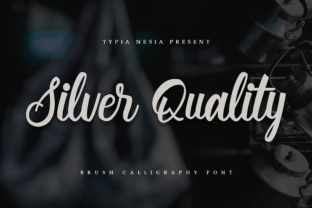 Silver Quality: A Script Font for Impactful Digital Design